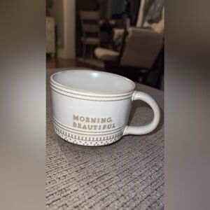 ‼️SOLD‼️ “Morning Beautiful” Mug🤎